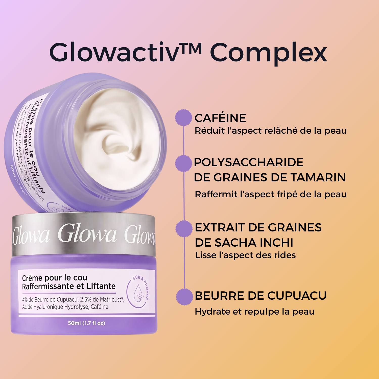 Crème pour le cou⏐Raffermissante et Liftante