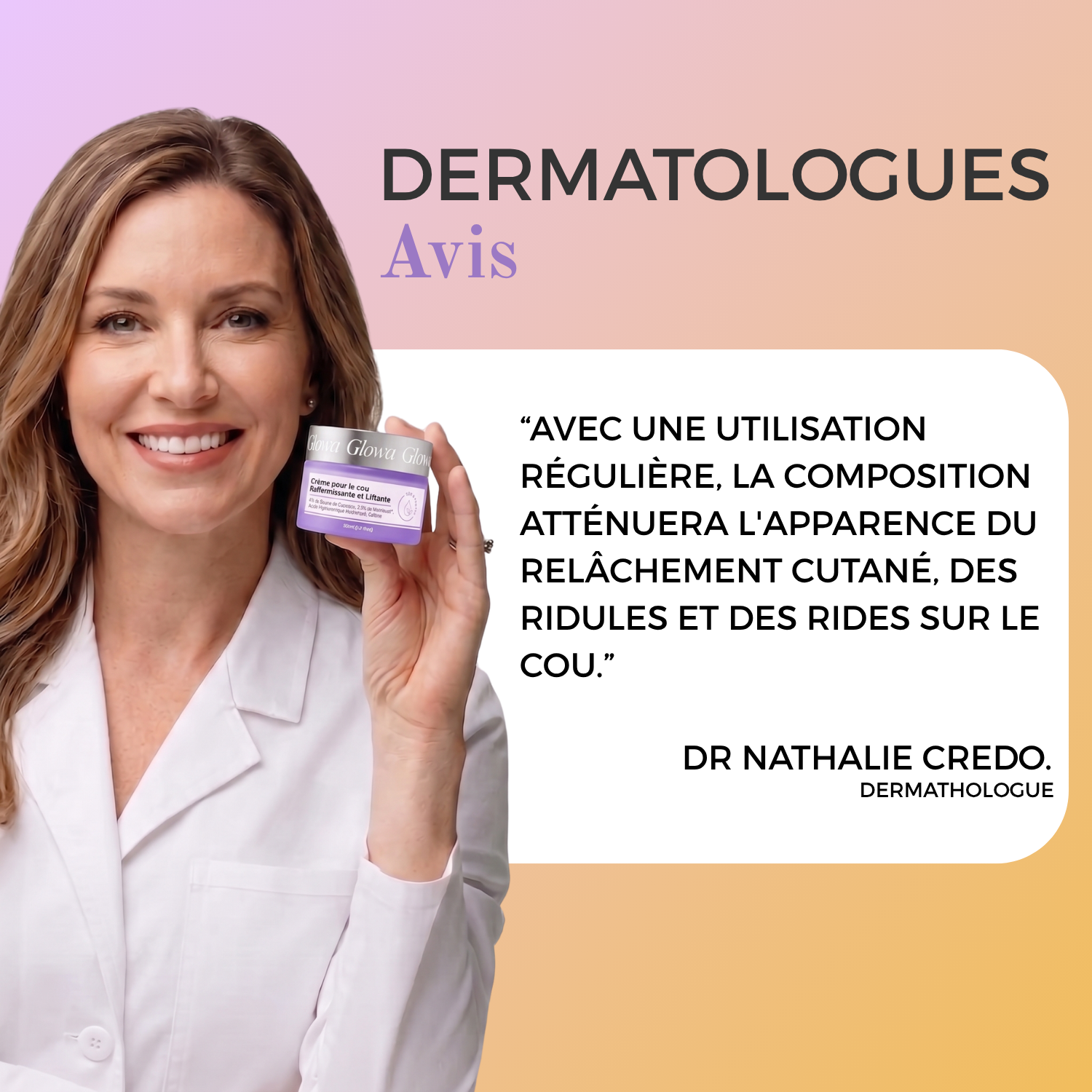 Crème pour le cou⏐Raffermissante et Liftante